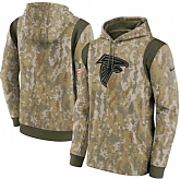 Men's Atlanta Falcons Nike Camo 2021 Salute To Service Therma Performance Pullover Hoodie,baseball caps,new era cap wholesale,wholesale hats